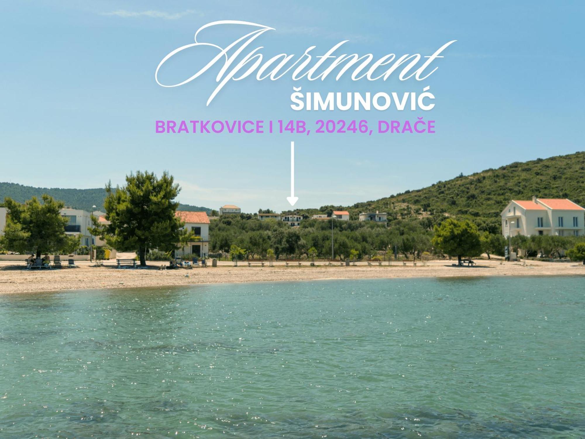 Apartment Simunovic Drače Zewnętrze zdjęcie